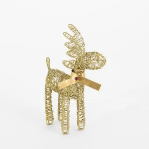 Little Wire Reindeer Small by Vixen & Velvet, a Christmas for sale on Style Sourcebook