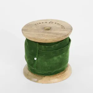 Luxurious Velvet Ribbon Green 50mm x 5m by Vixen & Velvet, a Christmas for sale on Style Sourcebook