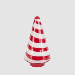 Candy Cane Stripe Cone Tree Small by Vixen & Velvet, a Christmas for sale on Style Sourcebook