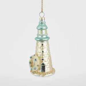 Coastal Glow Lighthouse Decoration by Vixen & Velvet, a Decorative Accessories for sale on Style Sourcebook