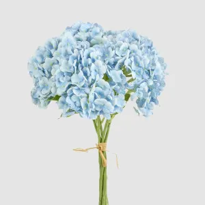 Mini Hydrangea Posy Blue by Florabelle Living, a Decorative Accessories for sale on Style Sourcebook