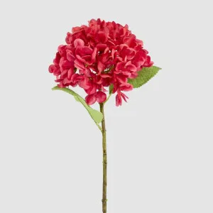 Hydrangea Flower Stem 48cm Fuchsia by Florabelle Living, a Decorative Accessories for sale on Style Sourcebook