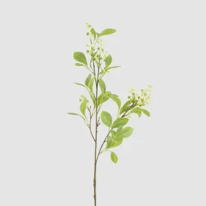 White Berry With Leaf Stem by JMC FLORALS, a Plants for sale on Style Sourcebook