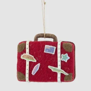 Happy Travels Hanging Tree Decoration by Vixen & Velvet, a Christmas for sale on Style Sourcebook