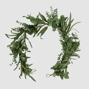 Mixed Native Leaf Garland Green 190cm by Vixen & Velvet, a Plant Holders for sale on Style Sourcebook