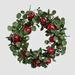 Pomegranate Wreath 55cm by Vixen & Velvet, a Plant Holders for sale on Style Sourcebook