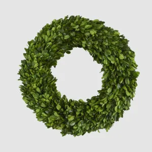 Preserved Boxwood Wreath 35cm by Vixen & Velvet, a Christmas for sale on Style Sourcebook