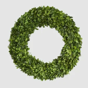 Preserved Boxwood Wreath 45cm by Vixen & Velvet, a Christmas for sale on Style Sourcebook