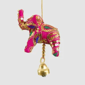 Laila Elephant Decoration Pink by Vixen & Velvet, a Christmas for sale on Style Sourcebook