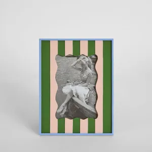 Ciao Bella Photo Frame 4x6 Green Pink by Vixen & Velvet, a Christmas for sale on Style Sourcebook