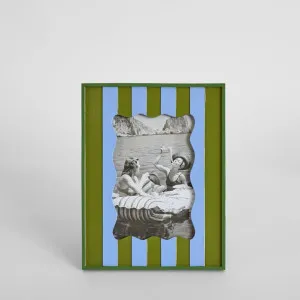 Ciao Bella Photo Frame 4x6 Green Blue by Vixen & Velvet, a Christmas for sale on Style Sourcebook
