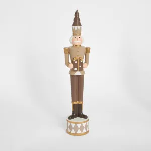 Royale Nutcracker With Gift by Vixen & Velvet, a Christmas for sale on Style Sourcebook