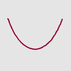 Felt Pompom Garland Red & Fuchsia by Vixen & Velvet, a Plants for sale on Style Sourcebook