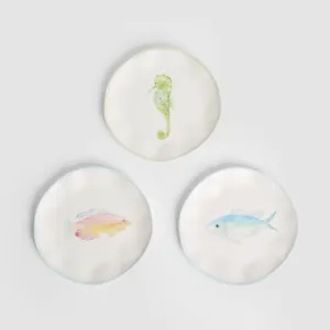 Under the Sea Tasting Plate - Box of 6 by Vixen & Velvet, a Cushions, Decorative Pillows for sale on Style Sourcebook