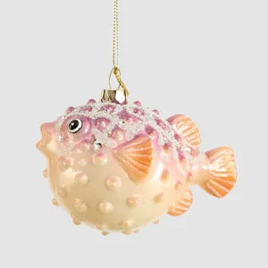 Blowfish Glass Tree DEcoration by Vixen & Velvet, a Plants for sale on Style Sourcebook