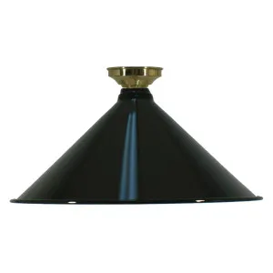 Edwardian 390mm Black Batten Fix, Polished Brass by Lighting Inspirations, a Fixed Lights for sale on Style Sourcebook