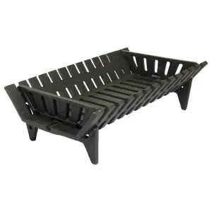 610mm Cast Iron Cradle Grate, Black by Schots, a Fireplace Mantels & Surrounds for sale on Style Sourcebook