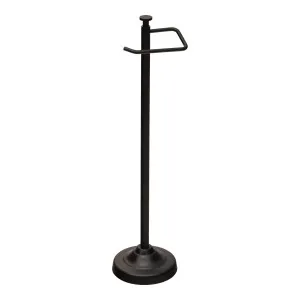 Albury Freestanding Toilet Paper Storage Stand, Black by Schots, a Toilet Paper Holders for sale on Style Sourcebook