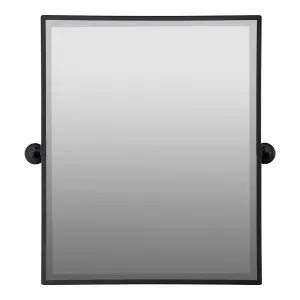 Zyra Small Rectangle Pivot Mirror, Black by Schots, a Mirrors for sale on Style Sourcebook