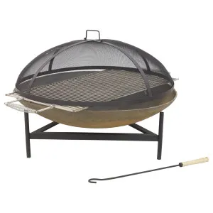 Large Spartacus Cast Iron Fire Pit, Rust Finish by Schots, a Fireplaces for sale on Style Sourcebook