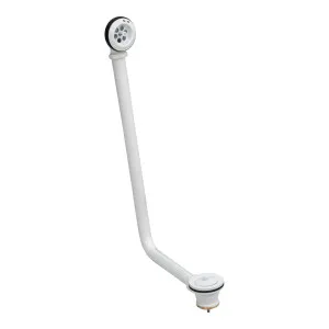 Exposed Metal Overflow Kit,White by Schots, a Traps & Wastes for sale on Style Sourcebook