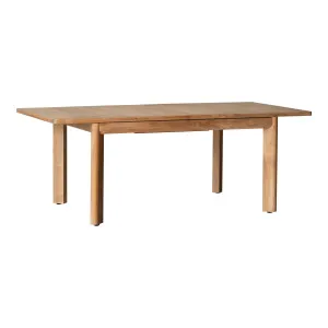 Corsica 200cm Teak Dining Table, Natural by Schots, a Tables for sale on Style Sourcebook