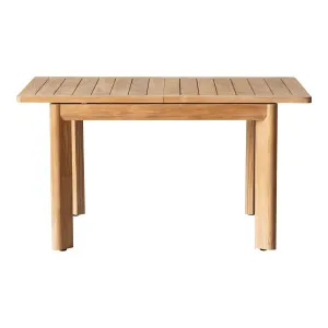 Corsica 140cm Teak Dining Table, Natural by Schots, a Tables for sale on Style Sourcebook