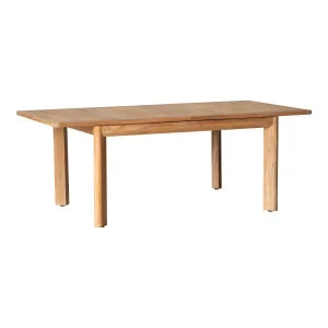 Corsica 240cm Teak Dining Table, Natural by Schots, a Tables for sale on Style Sourcebook