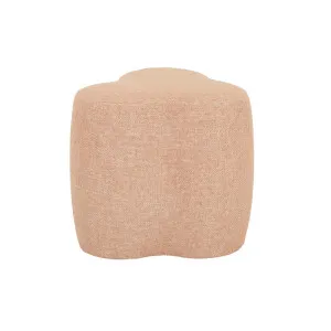 Petal Ottoman - Peach by GlobeWest, a Ottomans for sale on Style Sourcebook