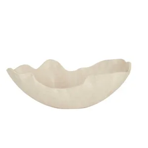 Forme Shilo Bowl - Nude by GlobeWest, a Decorative Plates & Bowls for sale on Style Sourcebook