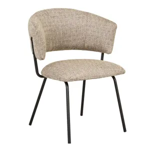 Mimi Dining Chair - Pepper Weave - Matt Black by GlobeWest, a Chairs for sale on Style Sourcebook