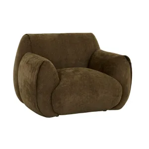 Hugo Rue Sofa Chair - Poker Chestnut by GlobeWest, a Chairs for sale on Style Sourcebook