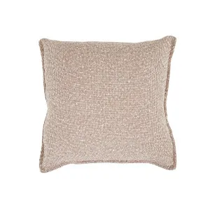 Aruba Tulum Outdoor Square Cushion - Terracotta Speckled by GlobeWest, a Outdoor Cushions for sale on Style Sourcebook