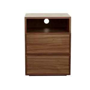 Marcel Bedside - Walnut by GlobeWest, a Bedside Tables for sale on Style Sourcebook