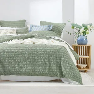 Pillow Talk Gia Green Quilt Cover Set Sage by Pillow Talk, a Quilt Covers for sale on Style Sourcebook