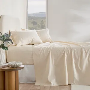 Muse Luxury 1000Tc Sheet Set Vanilla by Muse, a Sheets for sale on Style Sourcebook