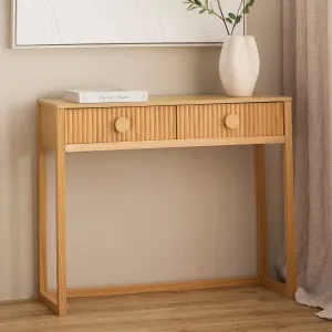 Muse Dutton Console Table Natural by Muse, a Side Table for sale on Style Sourcebook