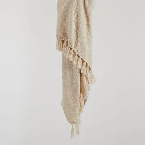 Habitat Bentley Throw Natural by Habitat, a Throws for sale on Style Sourcebook