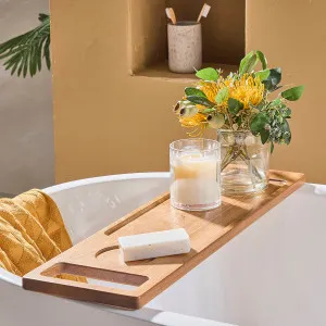 Muse Acacia Bath Caddy Natural by Muse, a Bathroom Accessories for sale on Style Sourcebook