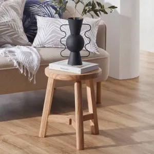 Muse Elec Elm Wood Stool Natural by Muse, a Stools for sale on Style Sourcebook