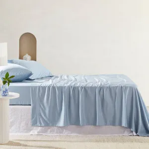 Habitat 400 Thread Count Bamboo Cotton Sheet Set Light Blue by Habitat, a Sheets for sale on Style Sourcebook