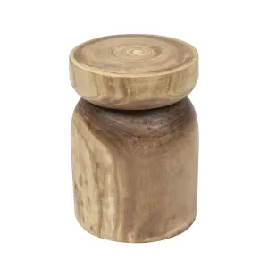 Muse Kobe Wooden Stool Natural by Muse, a Stools for sale on Style Sourcebook