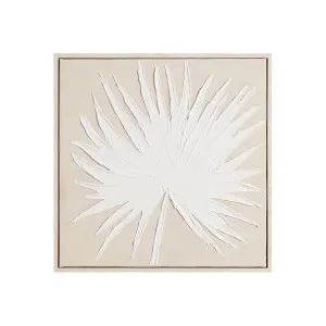 Muse Culgoa Leaf Textured Framed Wall Art Leaf Ii by Muse, a Wall Hangings & Decor for sale on Style Sourcebook