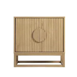 Muse Dutton Bedside Table Natural by Muse, a Side Table for sale on Style Sourcebook