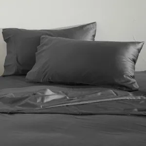 Muse 500Tc Egyptian Cotton Sheet Set Charcoal by Muse, a Sheets for sale on Style Sourcebook