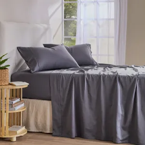 Habitat 375Tc Australian Cotton Sheet Set Charcoal by Habitat, a Sheets for sale on Style Sourcebook