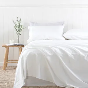 Habitat 600 Thread Count Cotton Sheet Set White by Habitat, a Sheets for sale on Style Sourcebook