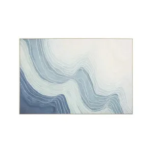 Muse Tides Of Tranquility Canvas Wall Art Blue by Muse, a Wall Hangings & Decor for sale on Style Sourcebook