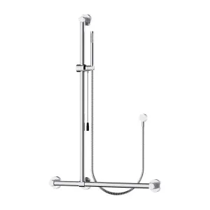 Beaumonts Assisted Living Haven Accessible Rail Shower Chrome by BT Assisted Living, a Laundry Taps for sale on Style Sourcebook