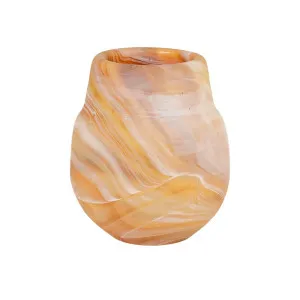 Boden Perry Small Vase - Amber Swirl by GlobeWest, a Statues & Ornaments for sale on Style Sourcebook